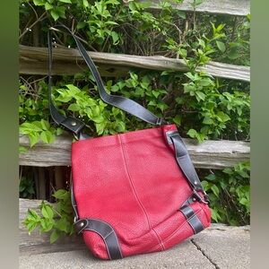 ESPE Red Vegan Leather Bag